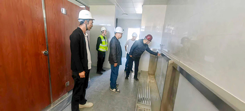 HTH华体会（中国）体育官方网站-HTH.COM
 第六十七高级中学项目部国庆、中秋安全生产检查简报
